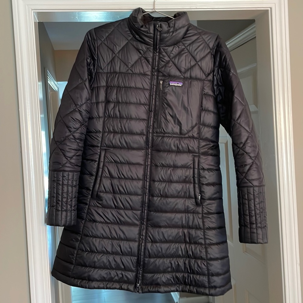 Womens Patagonia Radalie Insulated Parka - Black - Size XL